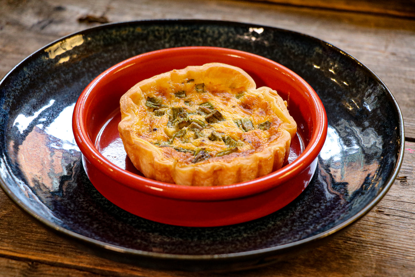 Savoury Quiche (veg available)