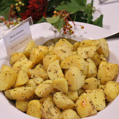 Roast Chat Potatoes (V) (GF)