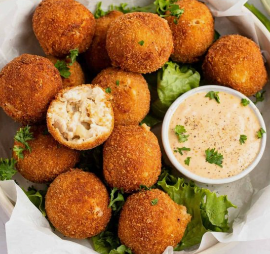 Corn croquettes (veg)