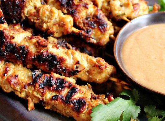Chicken sates (g/f)