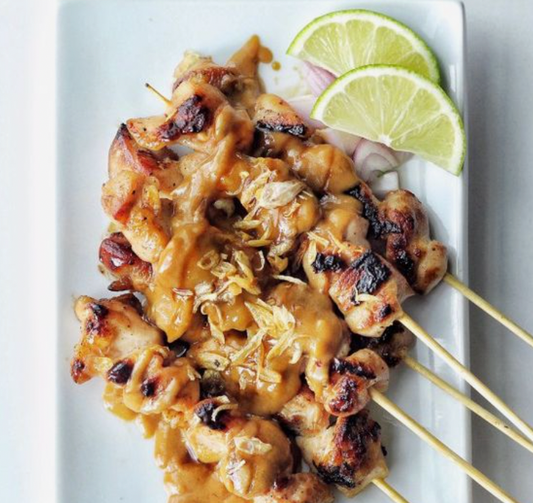 Yakitori chicken skewers