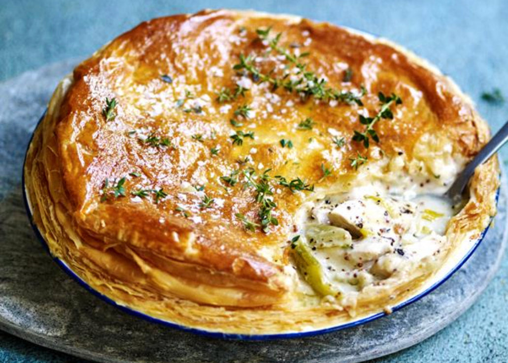 Chicken & Leek Pie